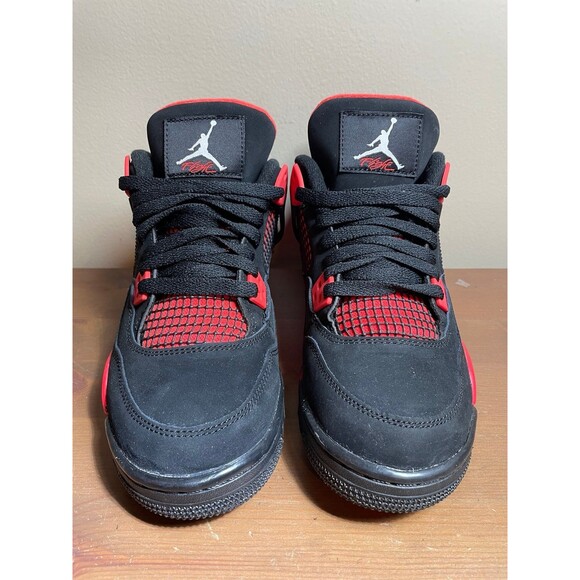 Jordan Air Jordan 4 Retro Red Thunder Black/Red Men’s Mid Top Basketball main image 7